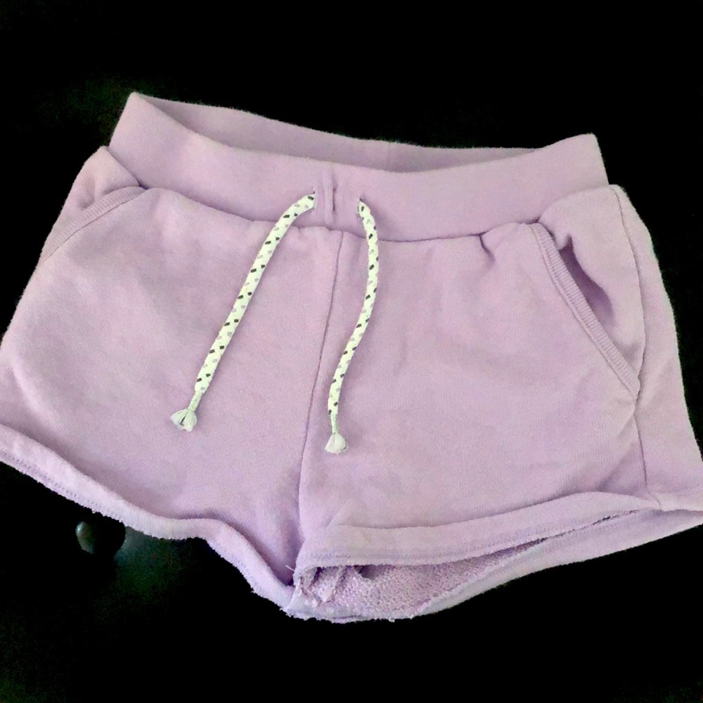 EUC girl’s Carter’s purple shorts size 7